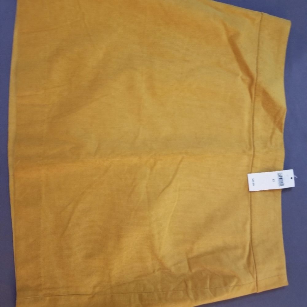 Corduroy Skirt